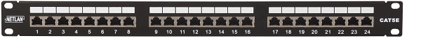 Патч-панель Netlan EC-URP-24-SD2