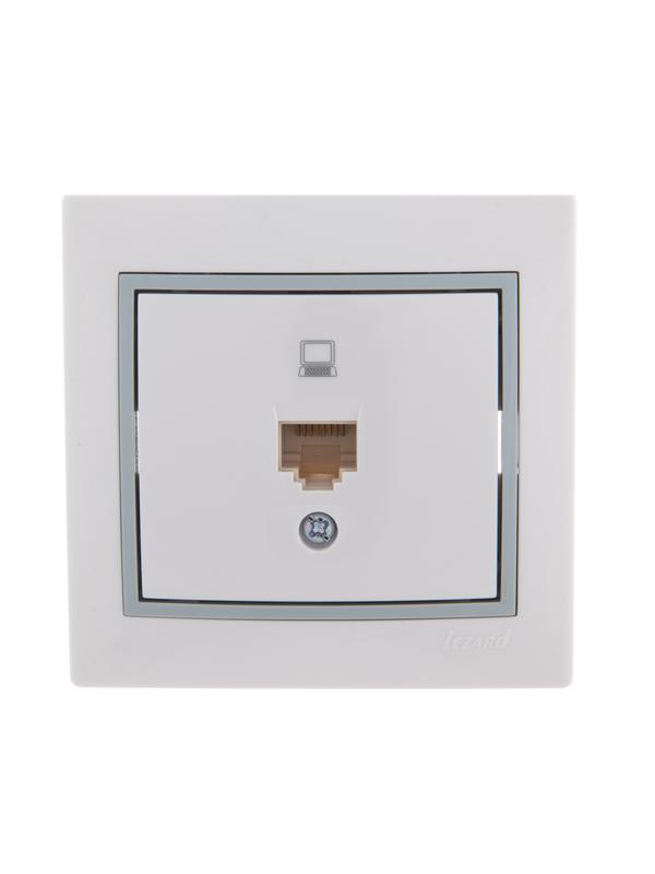 Розетка компьютерная Lezard 701-0215-139
