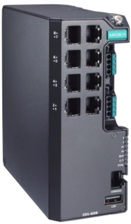 Коммутатор управляемый MOXA EDS-4008-HV-T