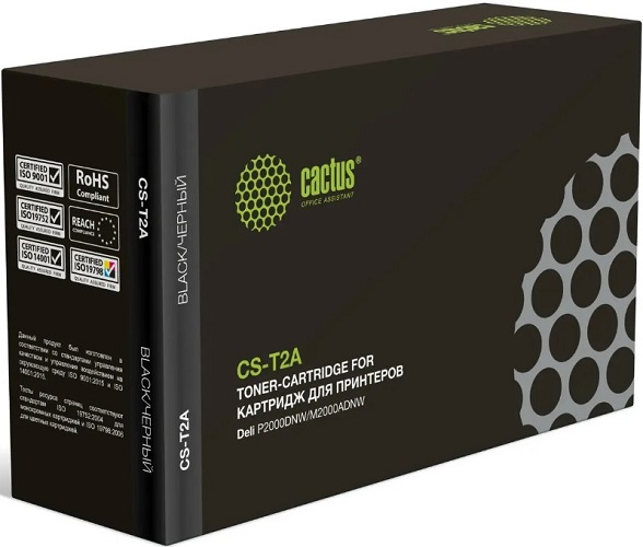 Тонер-картридж Cactus CS-T2A Черный