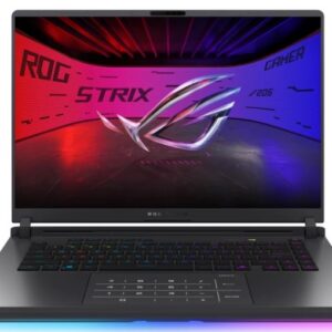 Ноутбук ASUS ROG Strix G16 G615LR-S5162 16" (Intel Core Ultra 7, 16Гб DDR5, SSD 1 Тб, GeForce RTX 5070 Ti, Без ОС) Серый [90NR0LR1-M00670]
