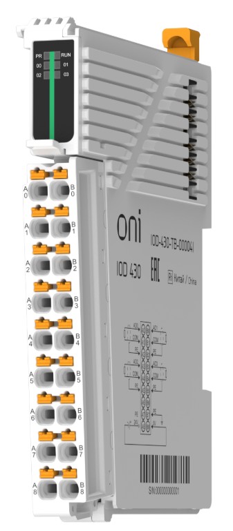Модуль аналогового вывода ONI IOD-430-TB-00004I
