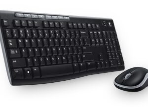 Клавиатура и мышь беспроводной комплект Logitech MK270