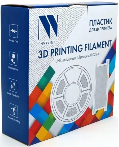 Пластик PETG NVP NV-3D-PETG-DARK-CHOCOLATE