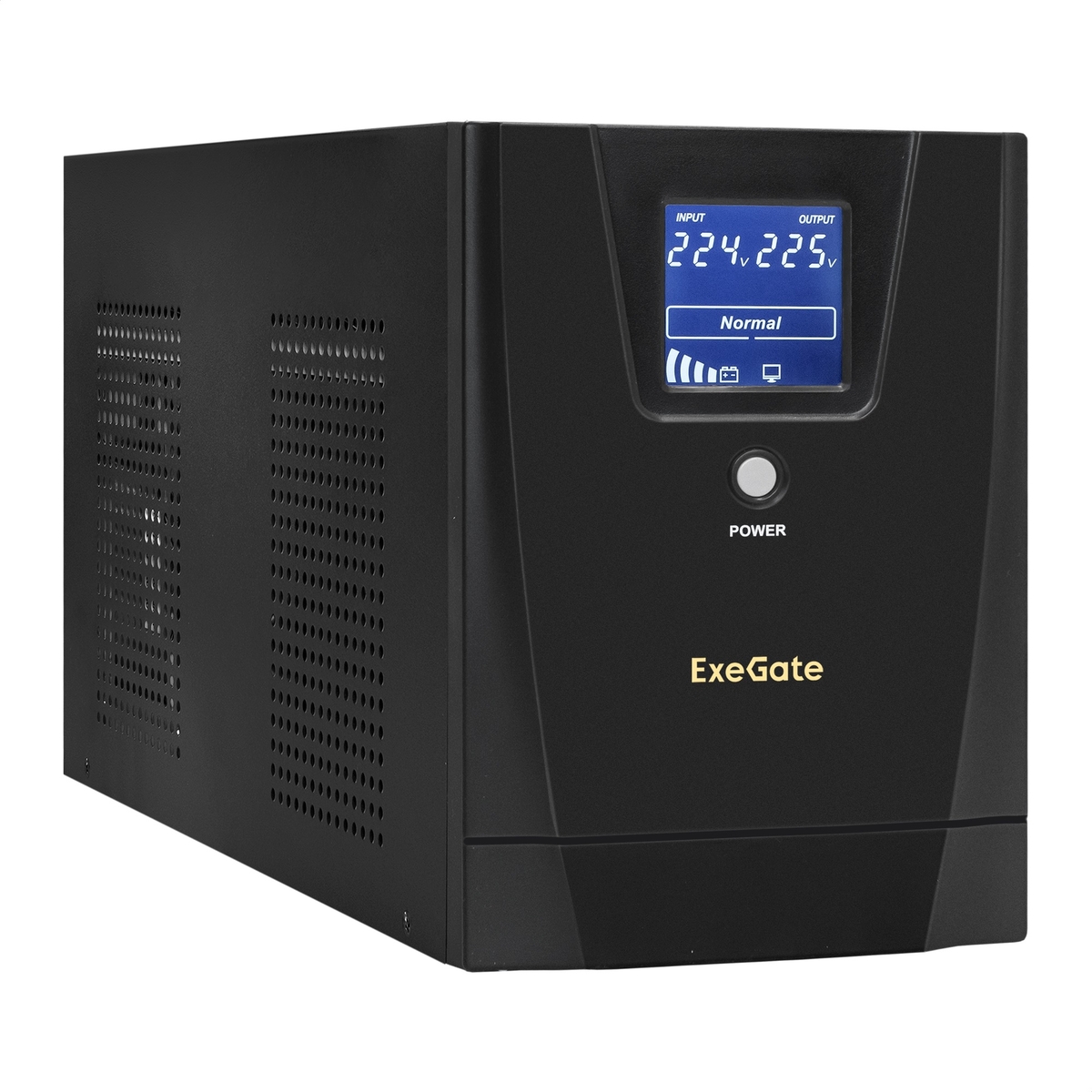 Источник бесперебойного питания Exegate SpecialPro Smart LLB-3000.LCD.AVR.2SH.4C13.RJ.USB
