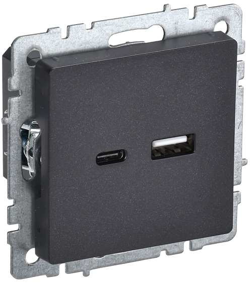 Розетка IEK BR-U22-018-K02
