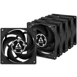 Вентилятор для корпуса Arctic P8 PWM PST Value Pack Black/Black (5 шт.)