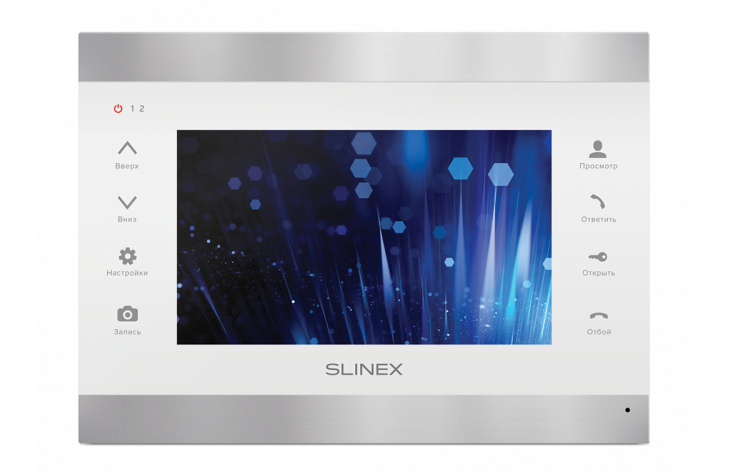 Видеодомофон Slinex SL-07IP Silver+White