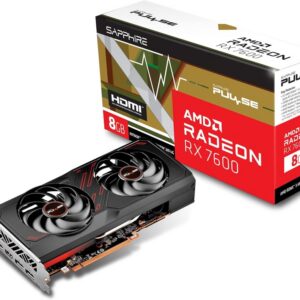 Видеокарта Sapphire AMD Radeon RX 7600, 8 ГБ GDDR6, [11324-01-20G]