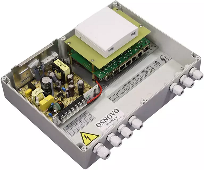 Коммутатор PoE OSNOVO SW-80402/WL