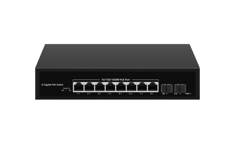 Коммутатор неуправляемый NikoMax GL-SW-G007-08P