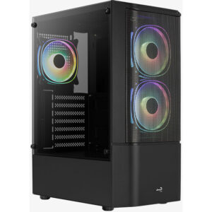 Корпус AeroCool Quantum Mesh-G-BK-v3 Black