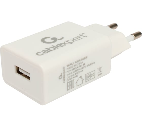 Зарядное устройство сетевое Cablexpert MP3A-PC-38