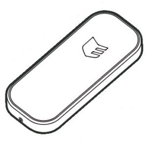 Считыватель Esmart ER1402 Mullion Reader BLE (белый)
