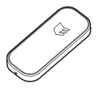 Считыватель Esmart ER1402 Mullion Reader BLE (белый)