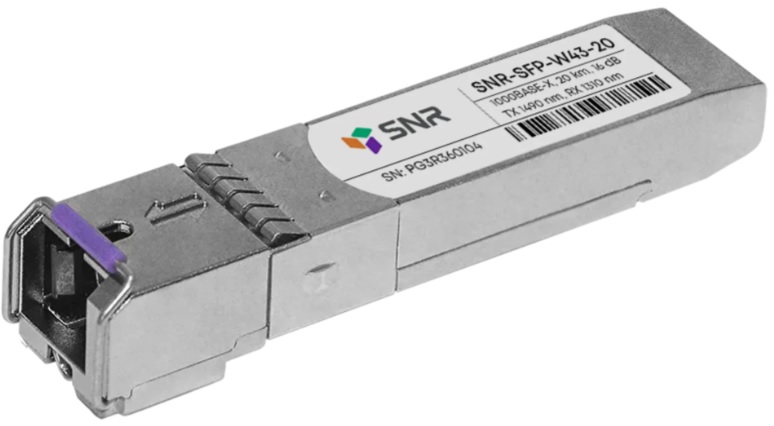 Модуль SFP SNR SNR-SFP-W43-20