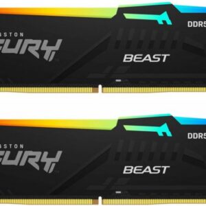 Оперативная память DDR5 32 ГБ (2×16 ГБ) Kingston FURY KF552C40BBAK2-32, 5200 МГц, [KF552C40BBAK2-32]