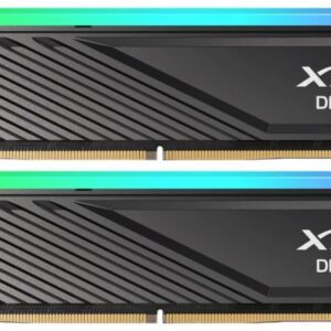 Оперативная память DDR5 32 ГБ (2×16 ГБ) ADATA LANCER BLADE RGB, 5600 МГц, [AX5U5600C4616G-DTLABRBK]