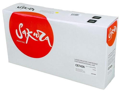 Тонер-картридж Sakura SACE342A Желтый