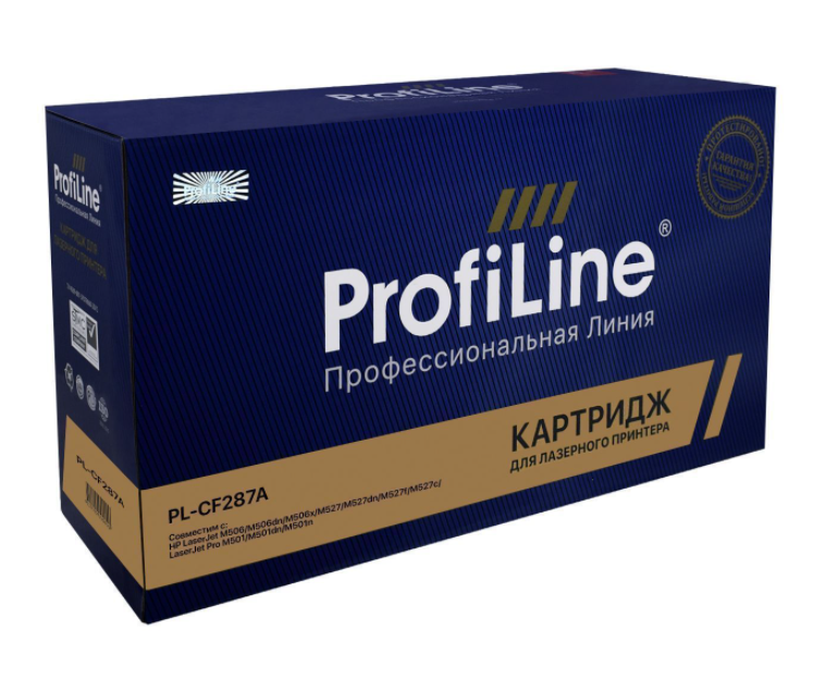 Тонер-картридж ProfiLine PL-CF287A/041 (№87A) Черный