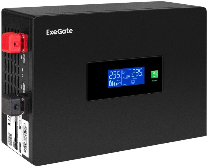 Источник бесперебойного питания Exegate IdealSine SR-1000.LCD.2SH