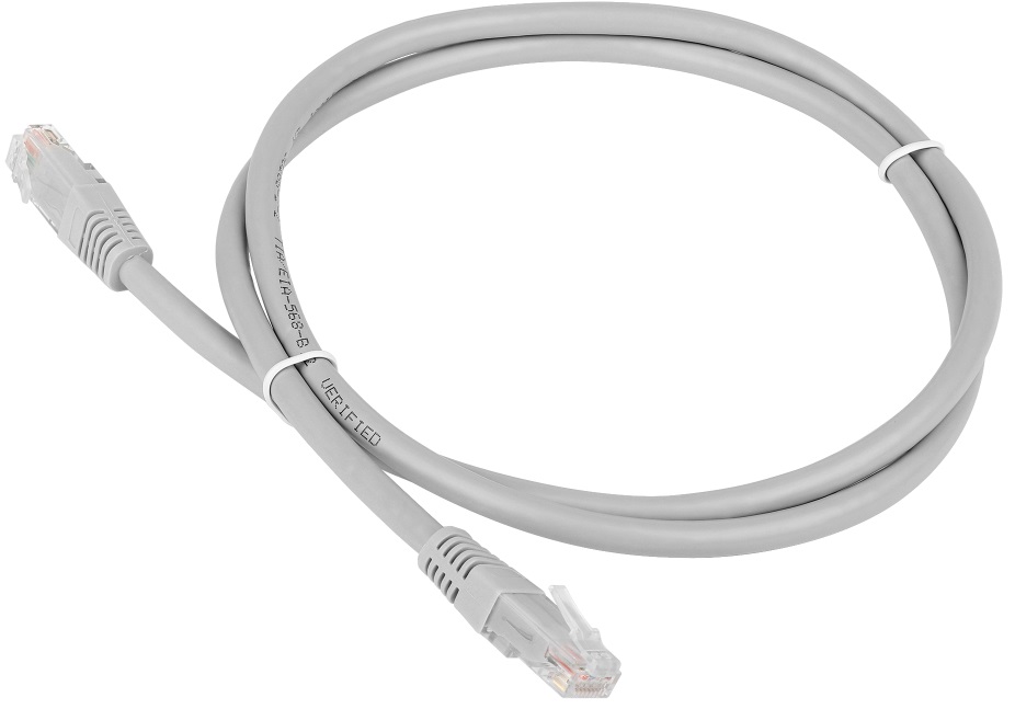 Кабель патч-корд F/UTP 6 кат. 7м TWT TWT-45-45-7.0/S6-GY