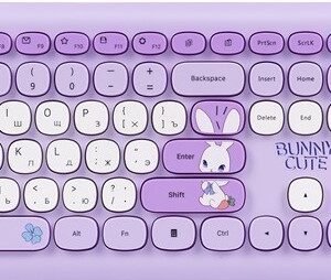 Клавиатура и мышь SmartBuy Cute Bunny