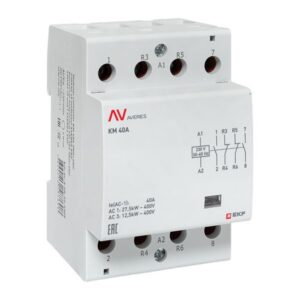 Контактор модульный EKF km-av-3-40-22-230V