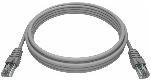 Кабель патч-корд U/UTP 5e кат. 2м NTSS NTSS-PC-UTP-RJ45-5e-2.0-LSZH-GY