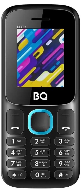 Мобильный телефон BQ 1848 Step+ Black+Blue