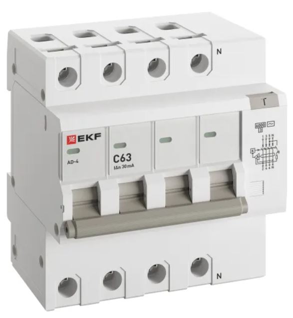 Автомат дифференциальный EKF DA4-6-63-30-pro