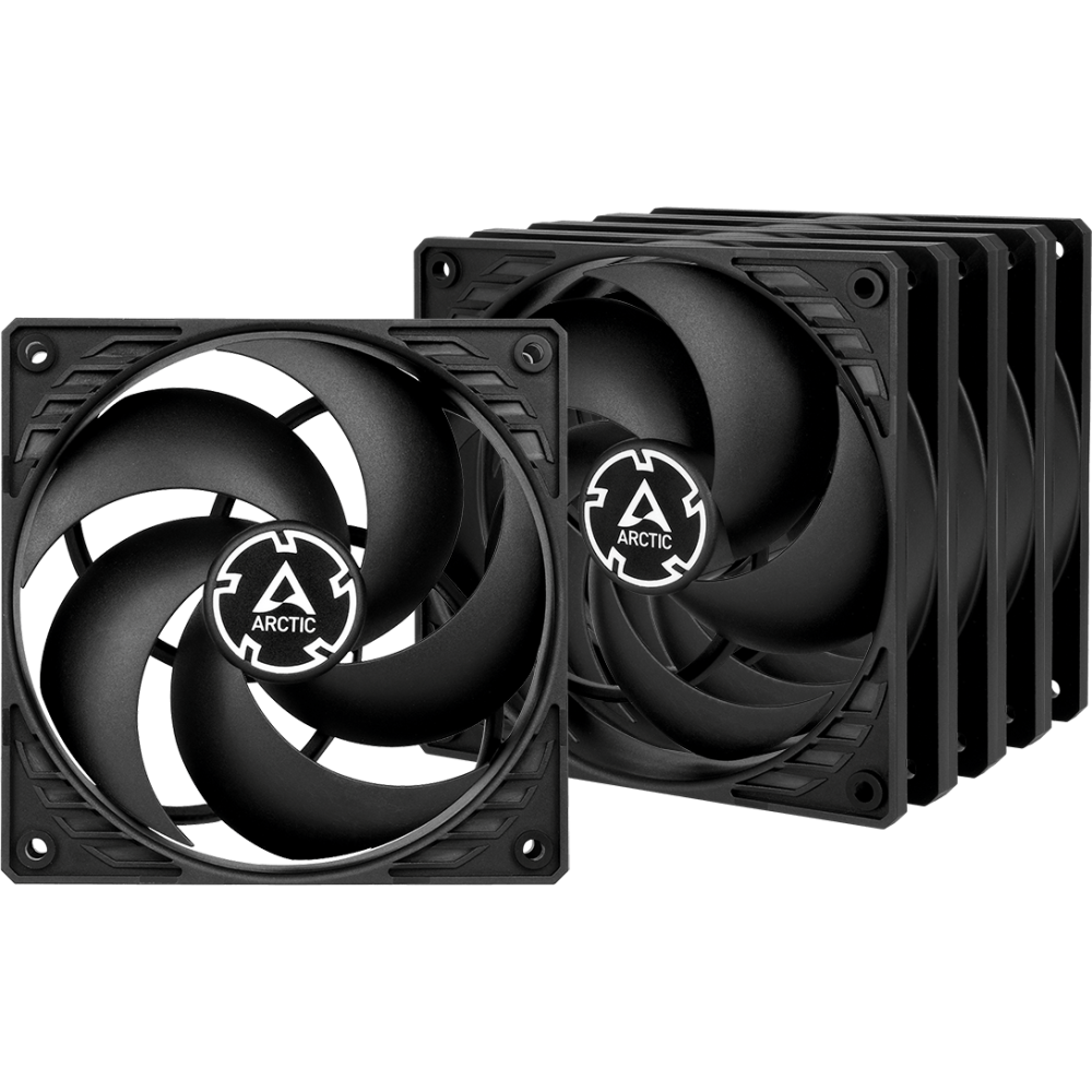 Вентилятор для корпуса Arctic P12 Black/Black Value Pack (5 шт.)