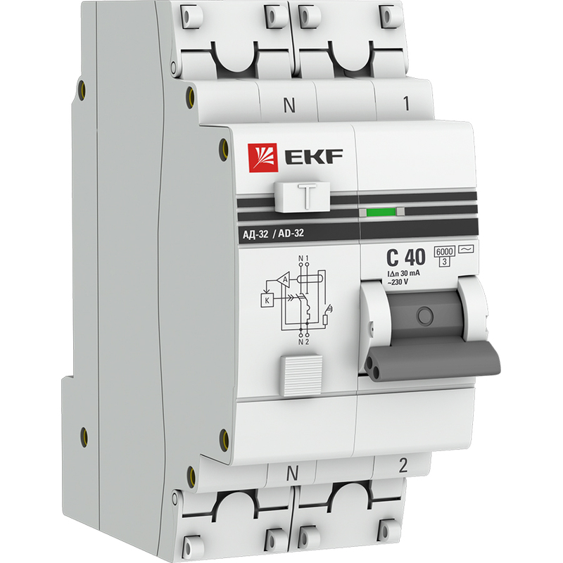 Автомат дифференциальный EKF DA32-6-40-30-ac-pro