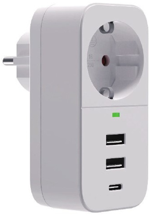 Сетевой фильтр Garnizon SKT-1-CU2-W