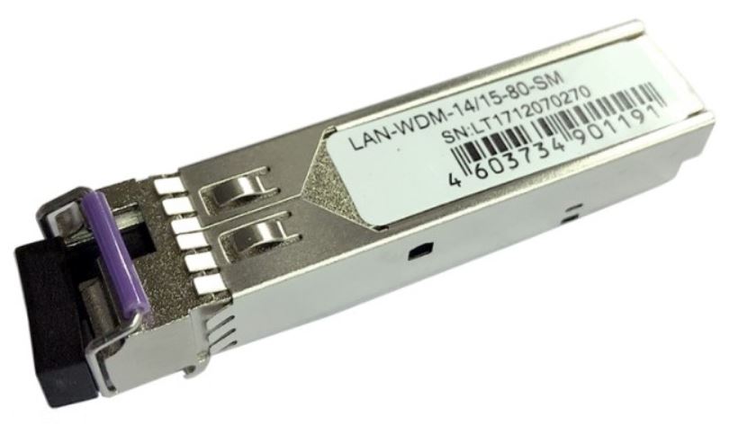 Модуль SFP Lanmaster LAN-WDM-15/14-80-SM