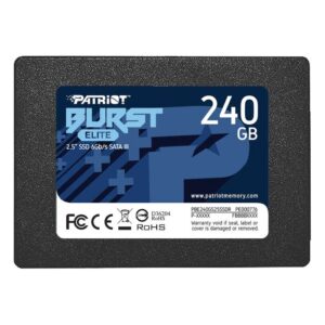 SSD накопитель 240 ГБ Patriot Memory PBE240GS25SSDR, [PBE240GS25SSDR]