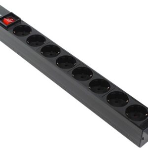 Блок розеток 19", 8 розеток 5bites PDU819P-08