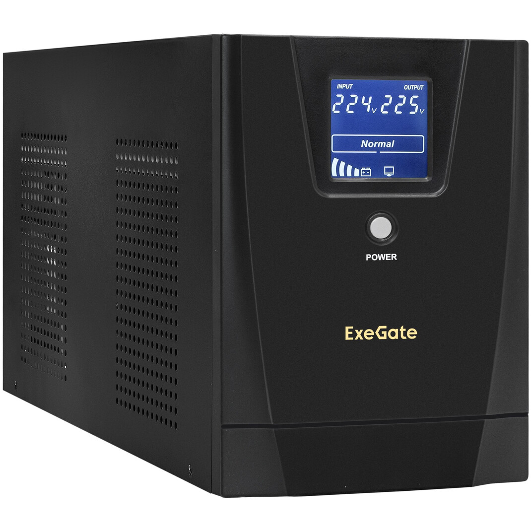ИБП ExeGate SpecialPro Smart LLB-3000.LCD.AVR.2SH.4C13.RJ.USB