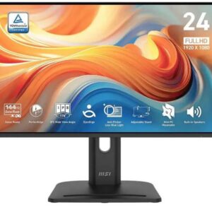 Монитор 23.8 " MSI PRO MP245PG E14, Черный, [9S6-3PE39M-014]