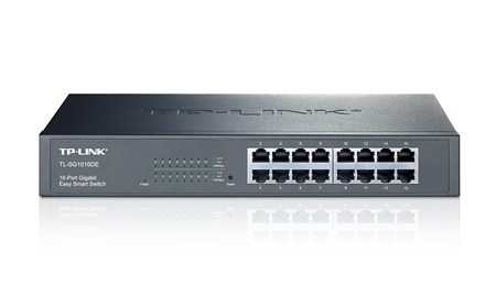 Коммутатор управляемый TP-LINK TL-SG1016DE