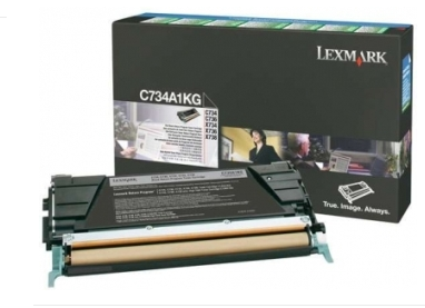Тонер-картридж Lexmark C734A1KG Черный