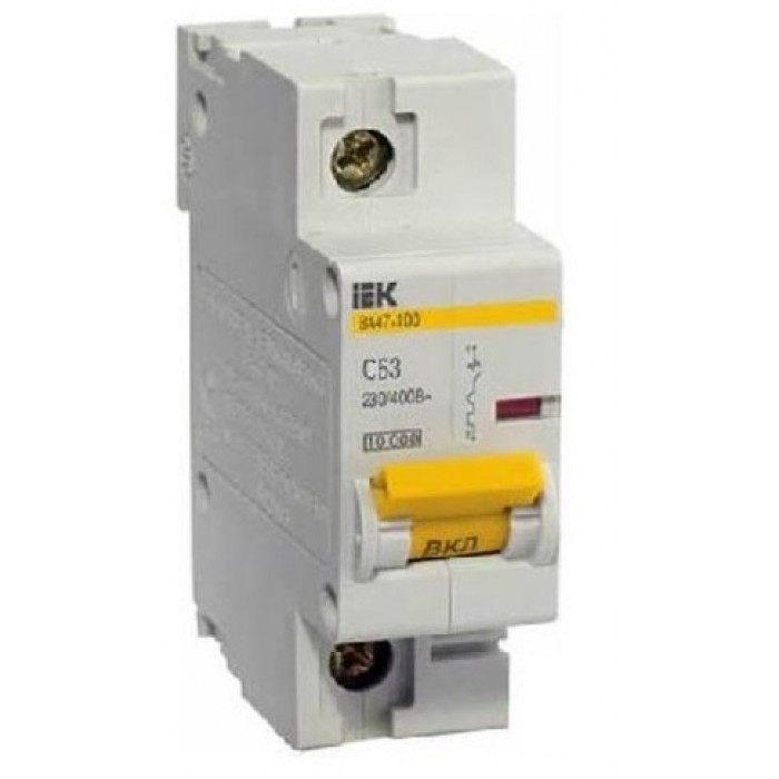 Автоматический выключатель IEK MVA40-1-010-C