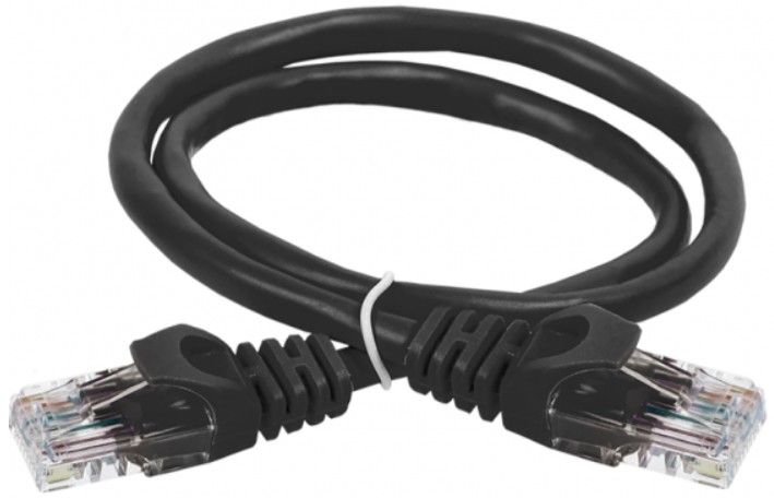 Кабель патч-корд U/UTP 5e кат. 0.5м ITK PC09-C5EUL-05M