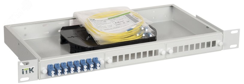 Кросс оптический стоечный ITK FOBX24-1U-4SCUS09