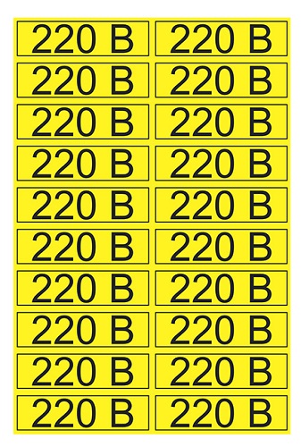 Наклейка Rexant 56-0007-1