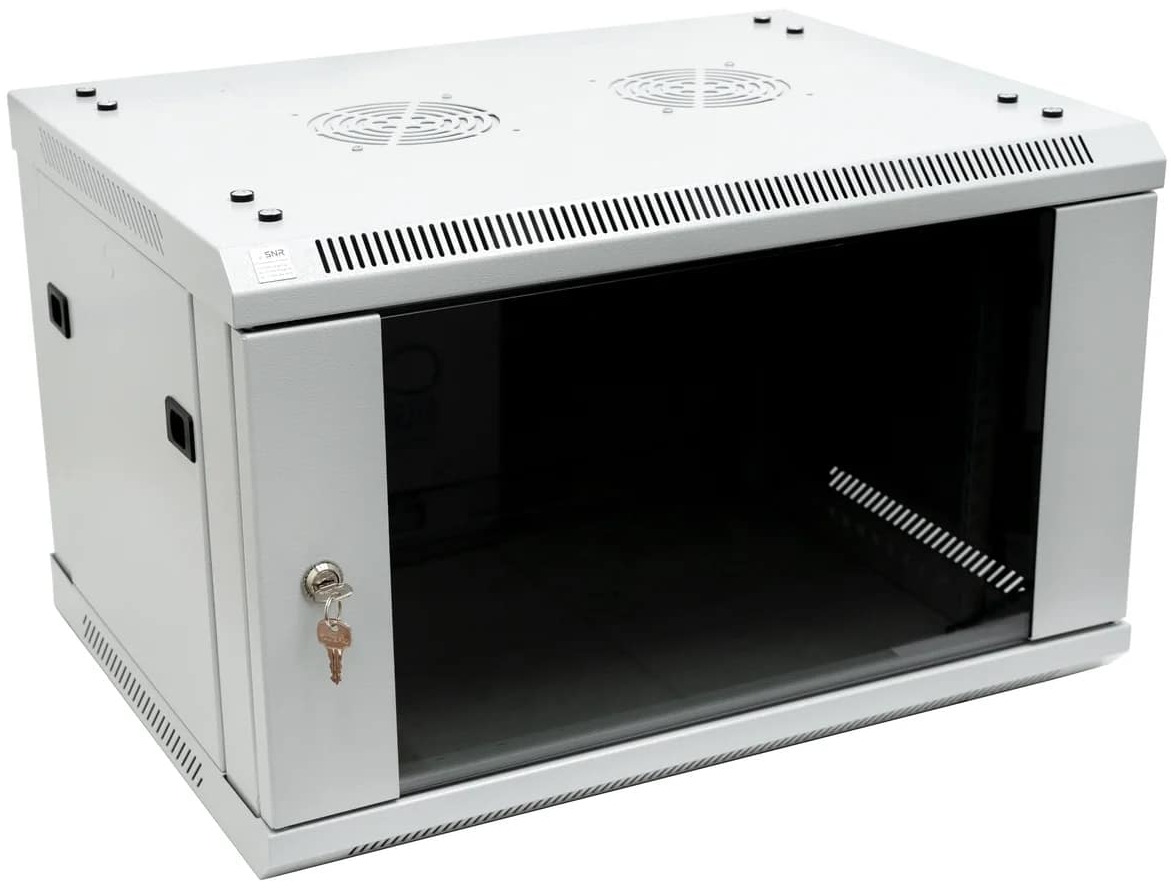 Шкаф настенный 19", 12U SNR SNR-TWC-12-SF-R-BD