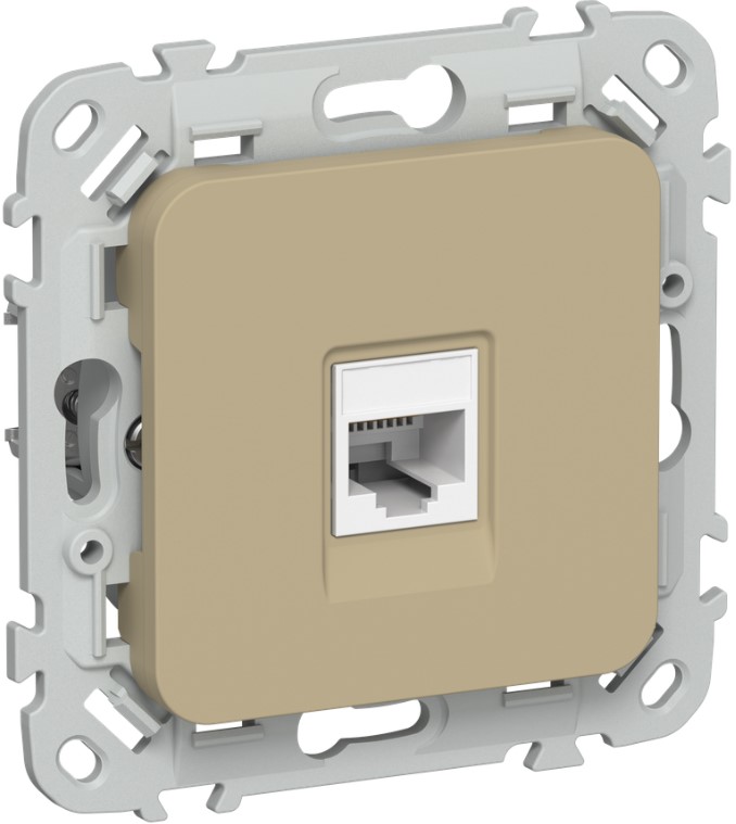 Розетка компьютерная IEK FI-K12-2-K59