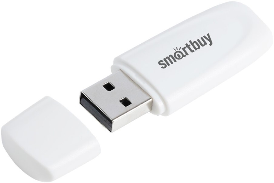 Накопитель USB 2.0 16GB SmartBuy SB016GB2SCW
