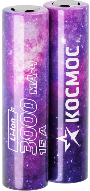 Аккумулятор Космос KOC18650Li30UL20CS2