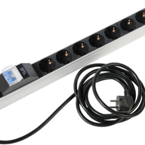 Блок розеток 19", 7 розеток ЦМО R-16-7S-A-440-3